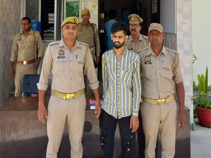 संभल : धर्म छिपाकर नोएडा की युवती को प्रेम जाल में फंसाने का आरोपी युवक गिरफ्तार 